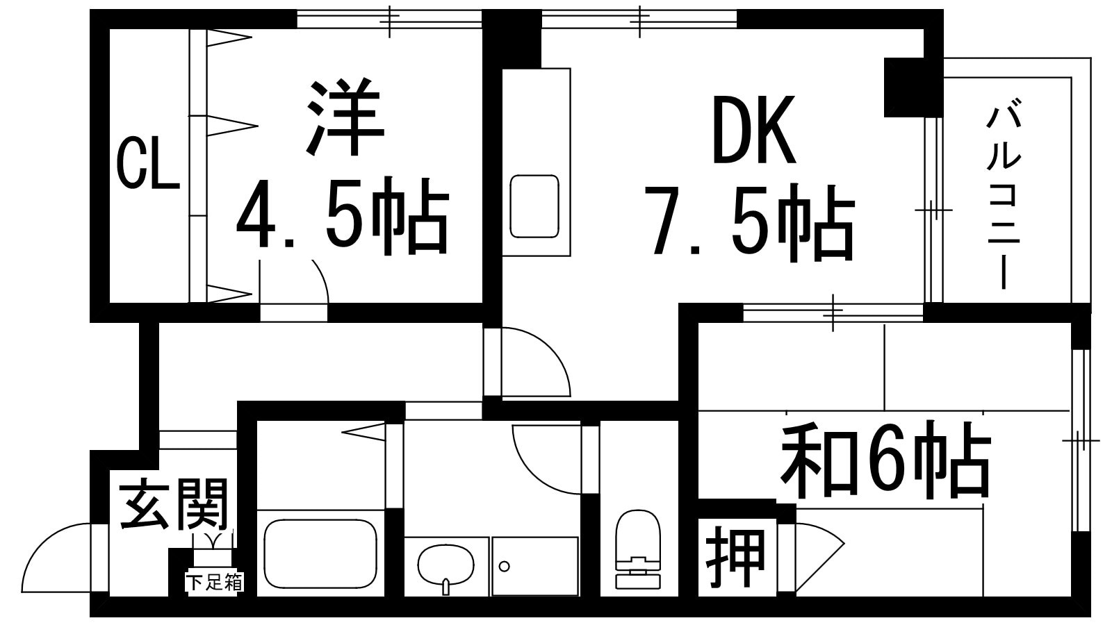 ハイムセトルの物件間取画像