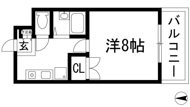 THE GRID Park IKEDAの物件間取画像