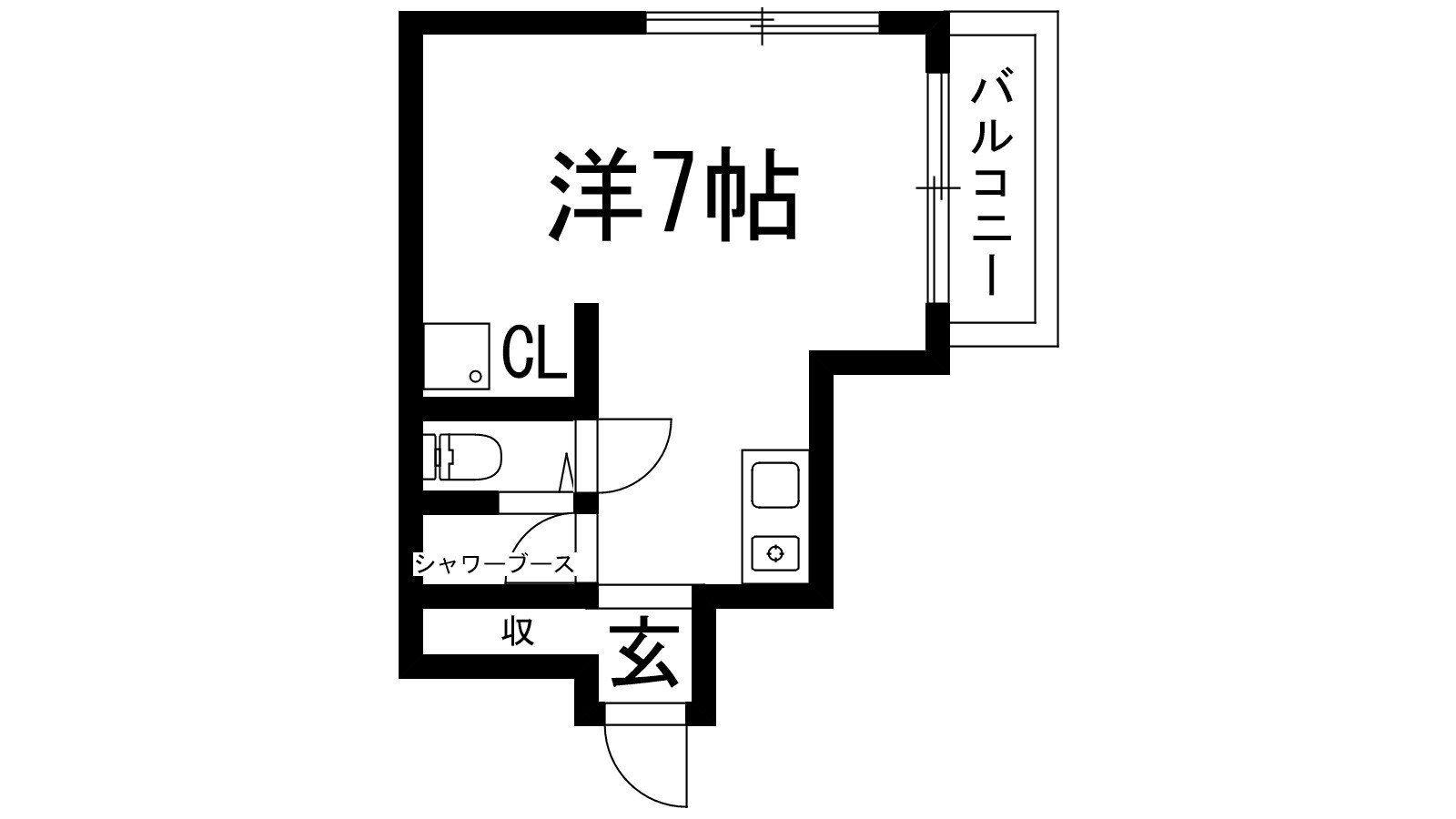 メゾン槻木の物件間取画像