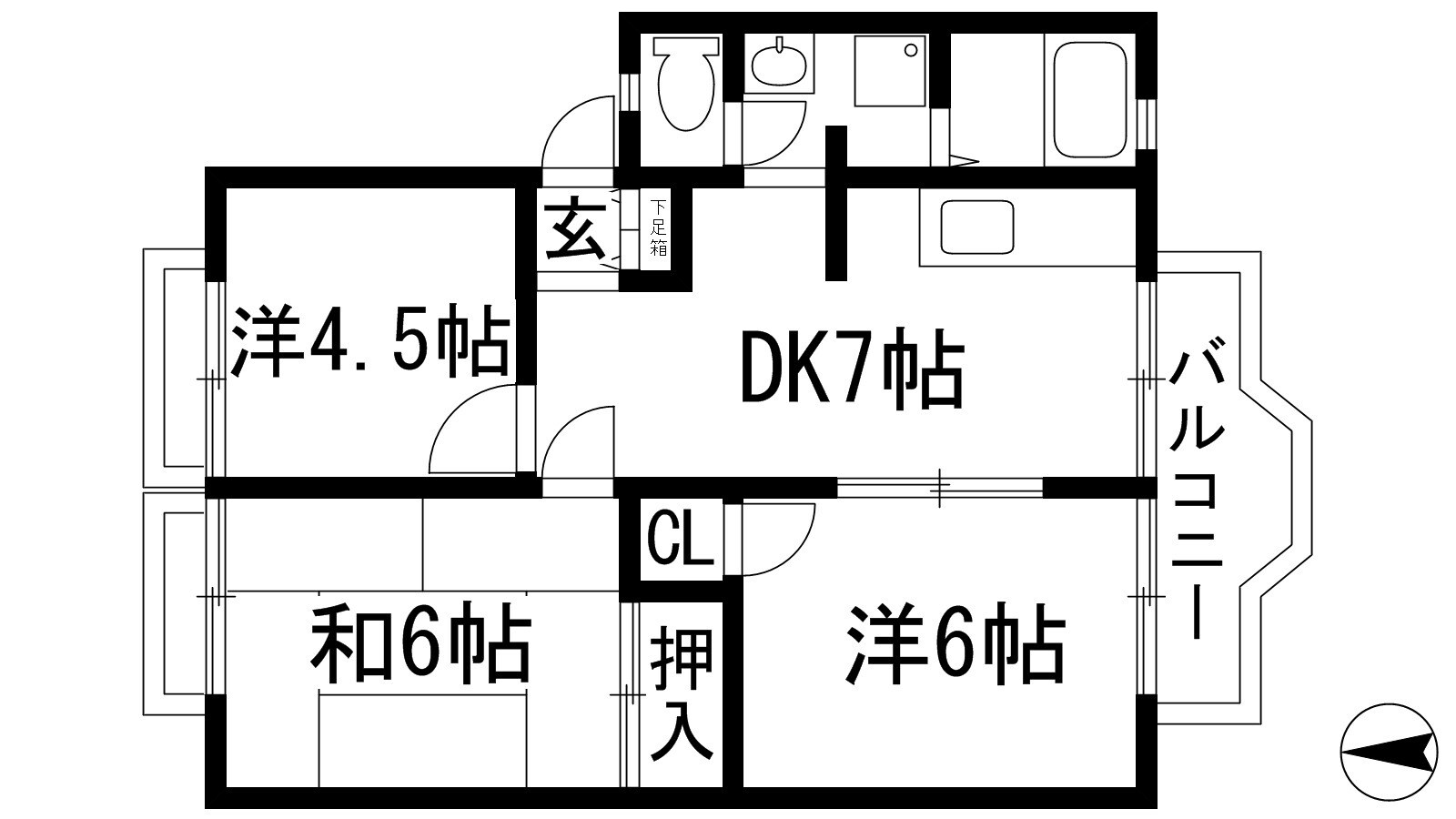 アネックス1の物件間取画像