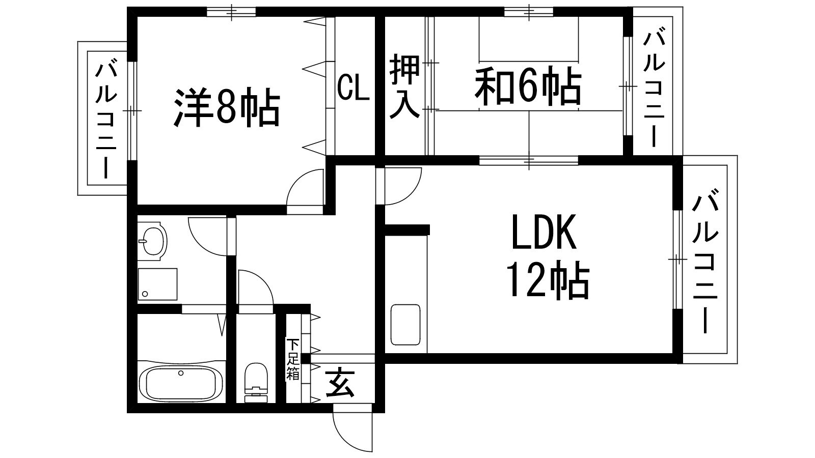 フォルテ安倉２１の物件間取画像