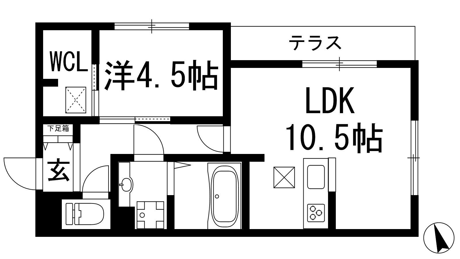 LE　LIEN　ELEVERの物件間取画像