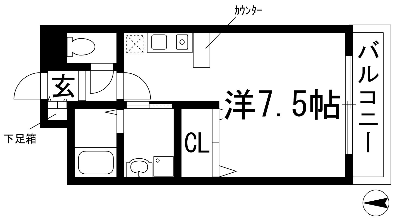 ハウスピリカの物件間取画像