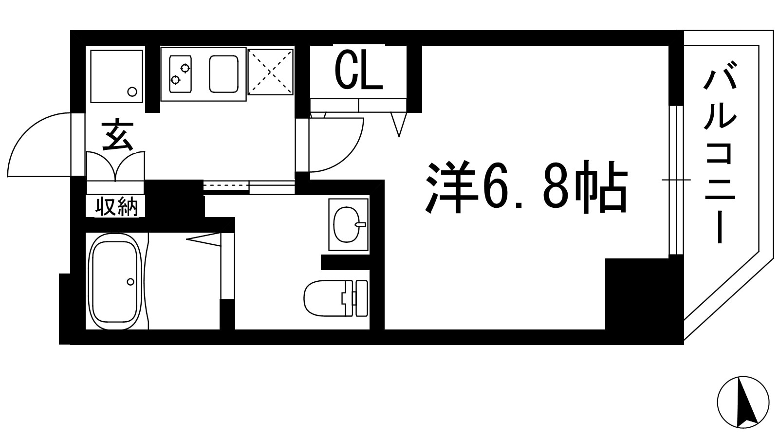 PARK HILLS池田Lienの物件間取画像