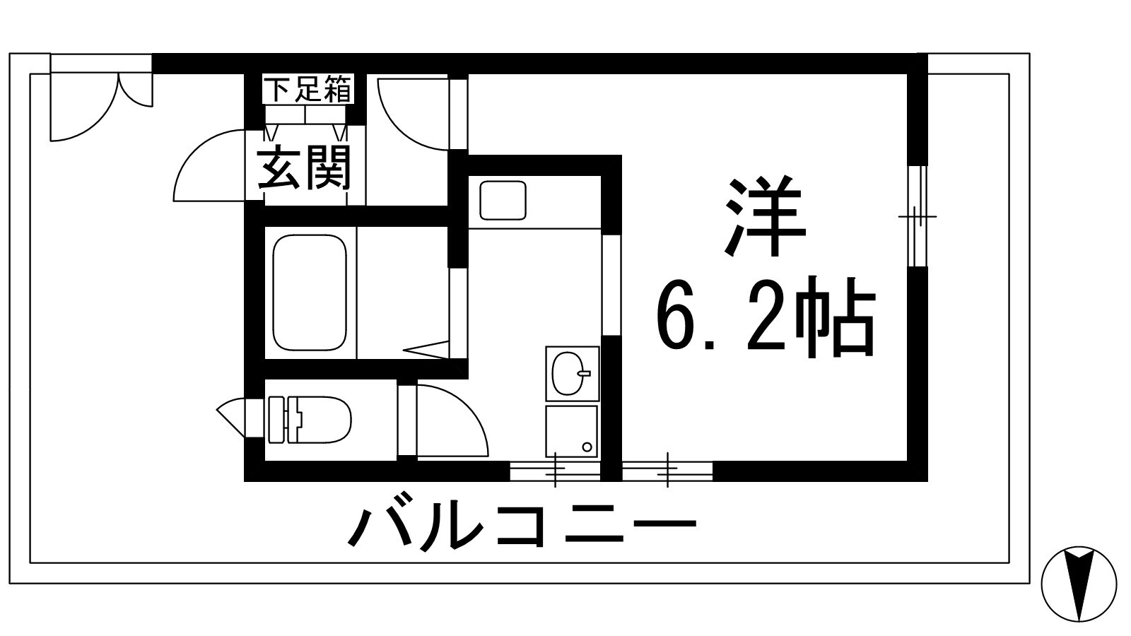 ファミール宝塚の物件間取画像