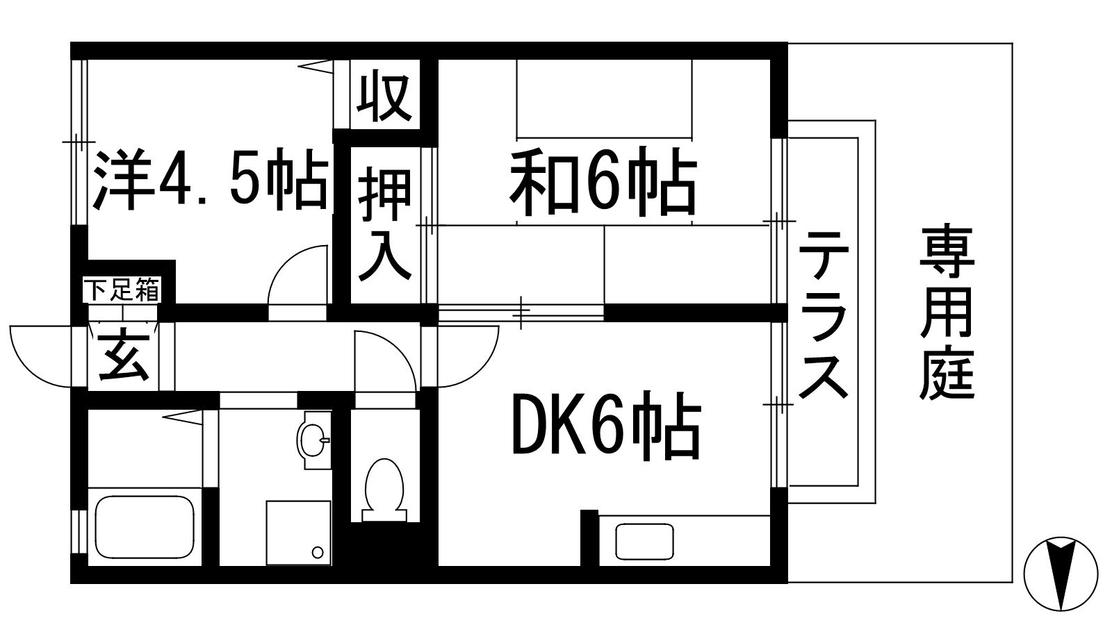 コーポバンブーバレーの物件間取画像