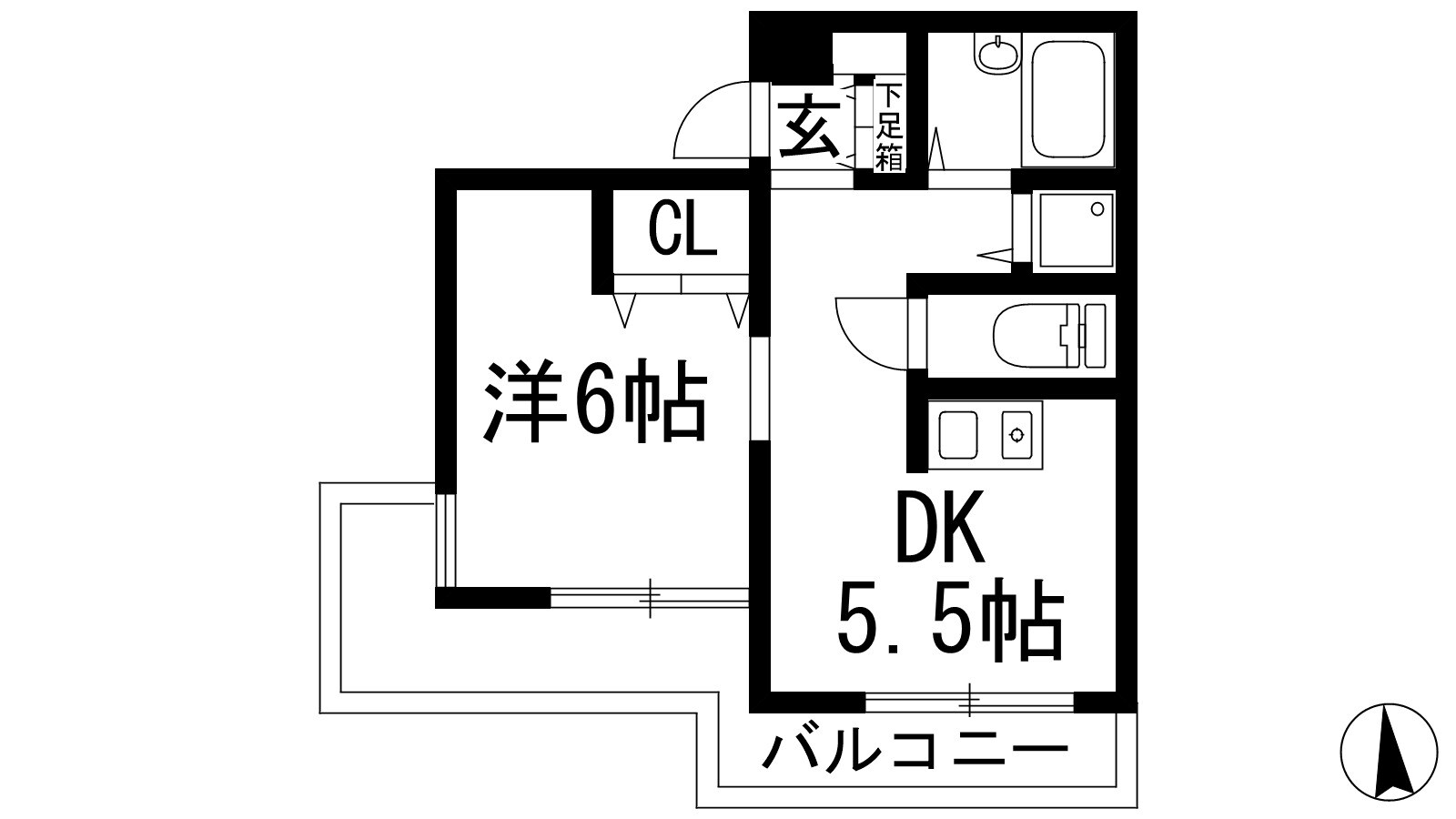 ビオレータ宝塚の物件間取画像