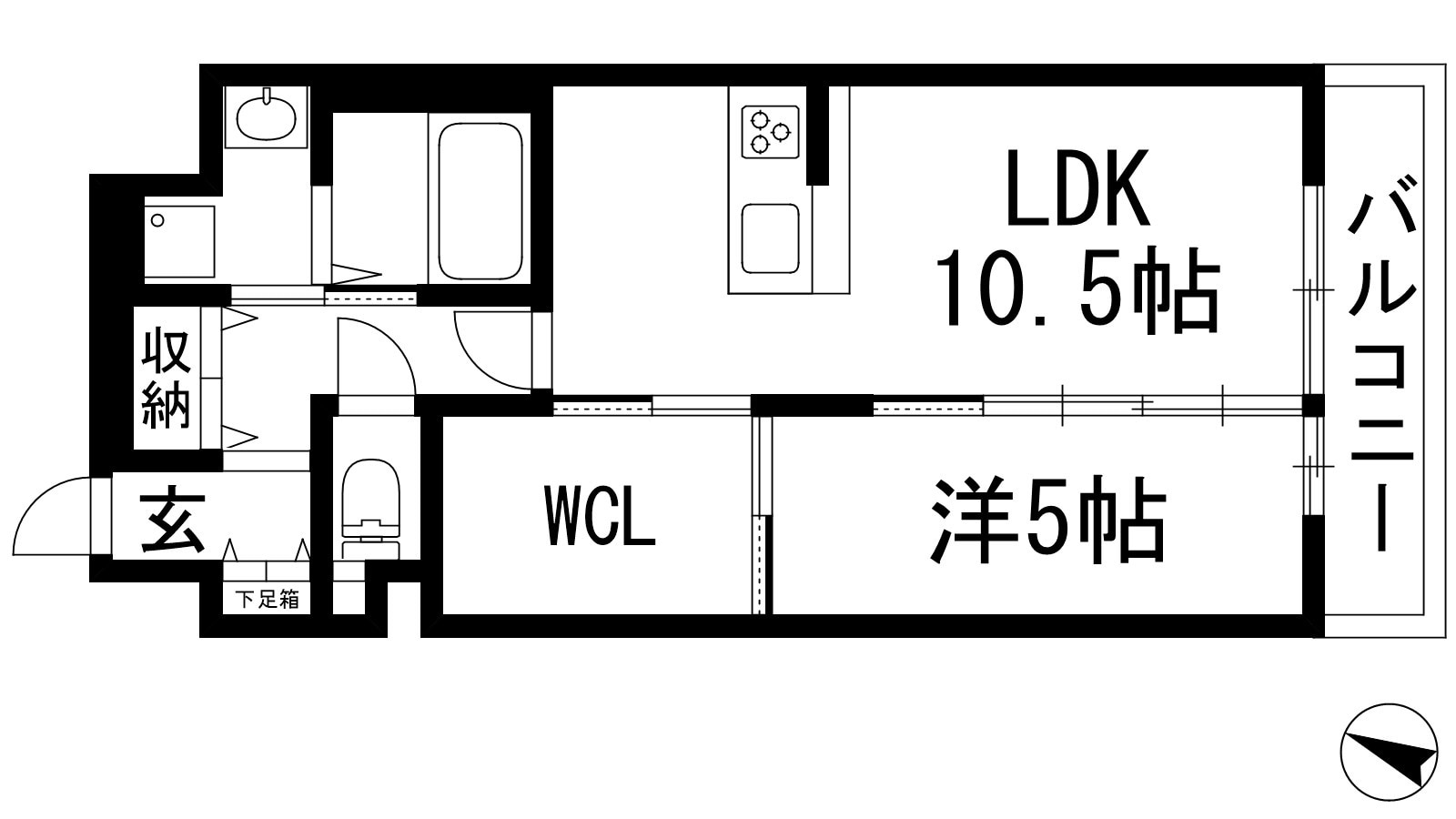 Fleurirの物件間取画像