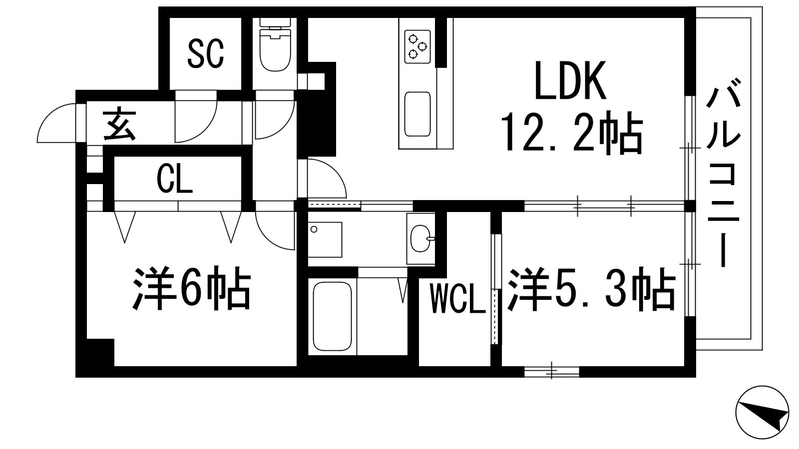 Fleurirの物件間取画像