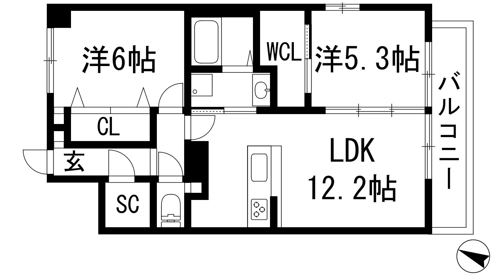 Fleurirの物件間取画像