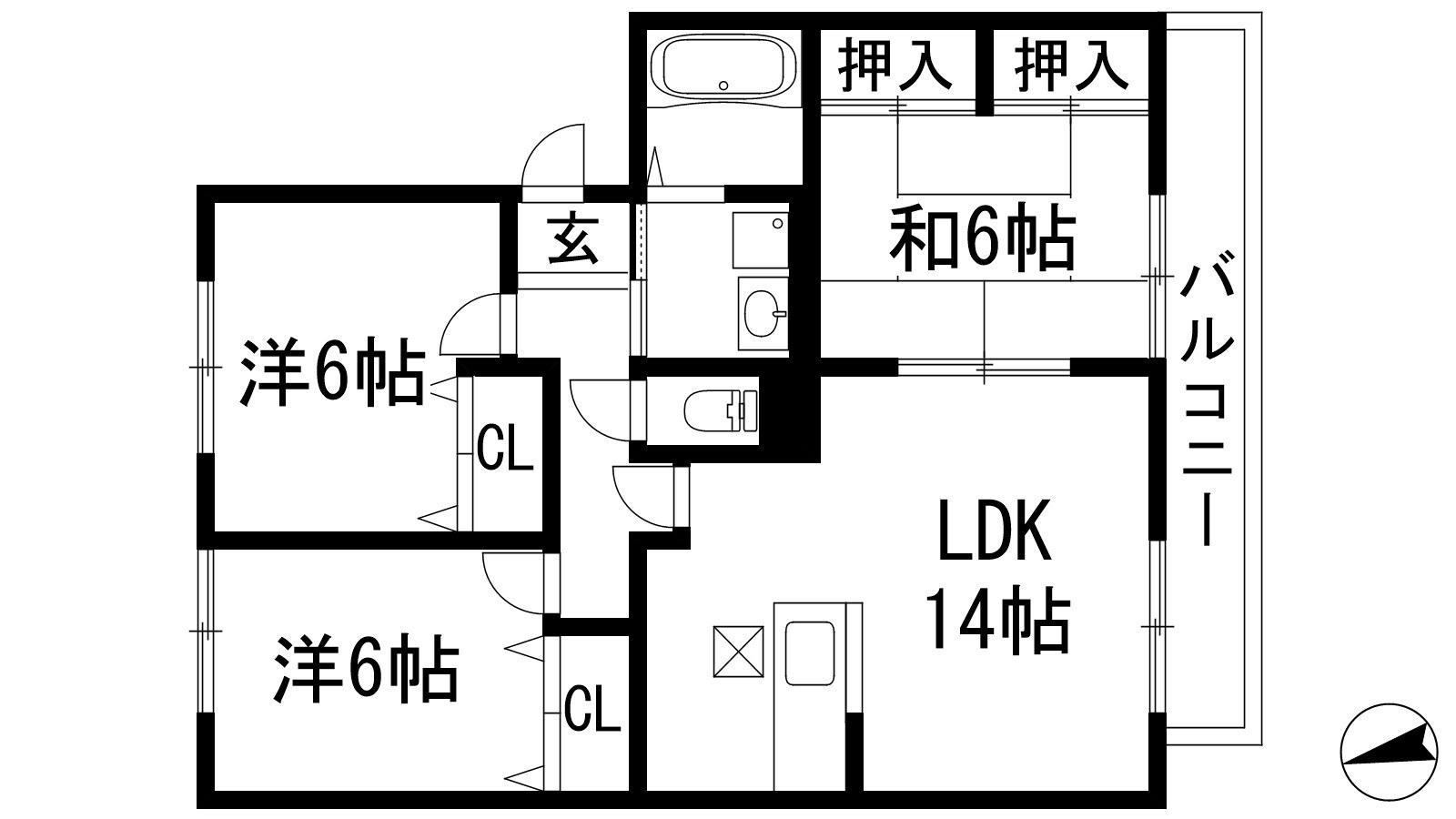 プルーリオンの物件間取画像