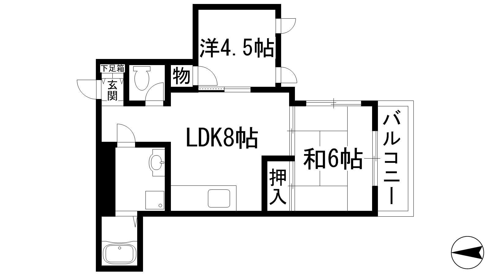 UJビル宝塚　ユナイテッドジェイズビル宝塚の物件間取画像