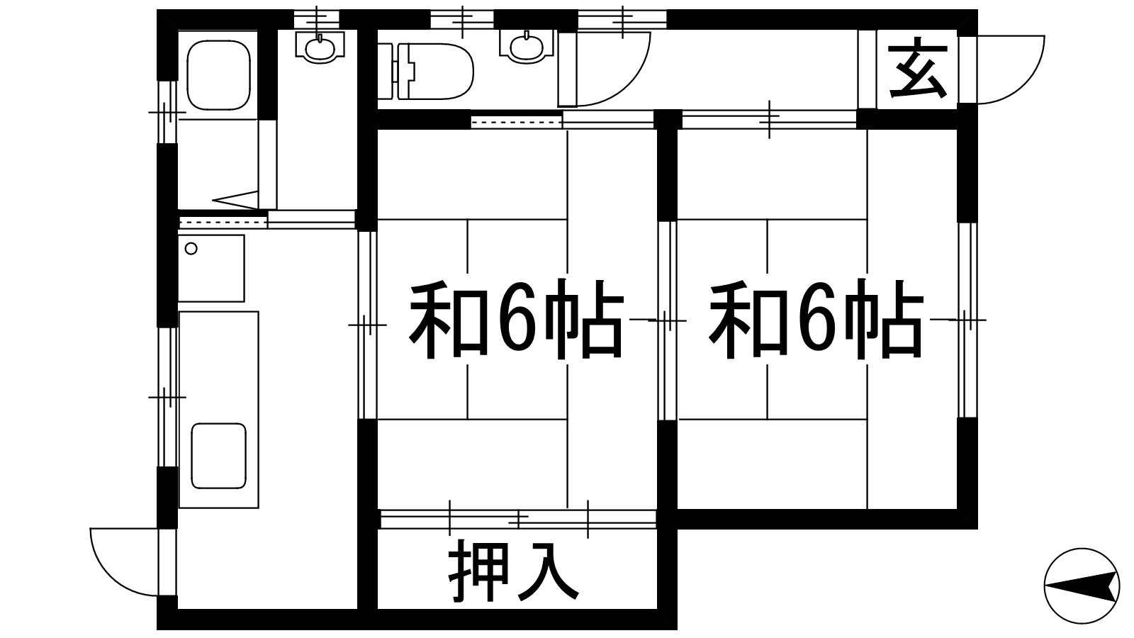 友金文化の物件間取画像