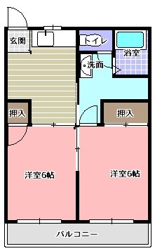 物件間取画像