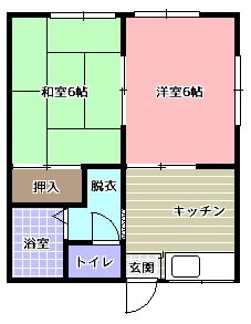 物件間取画像