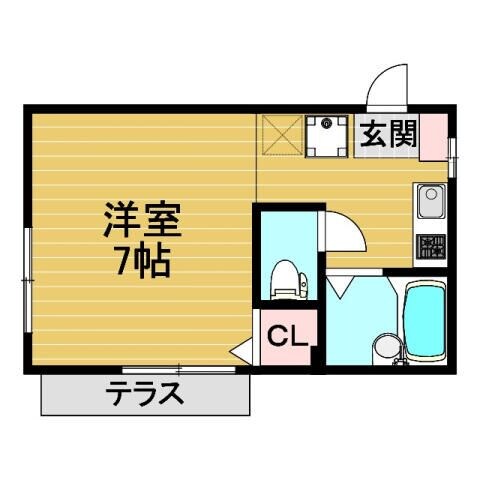 物件間取画像
