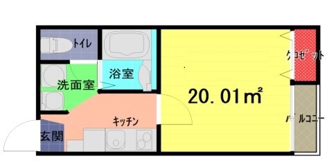 ラミアアルテ大成の物件間取画像