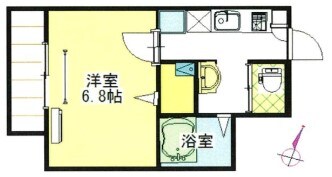 アファブル大宮の物件間取画像