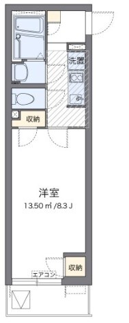 クレイノエスポワールの物件間取画像