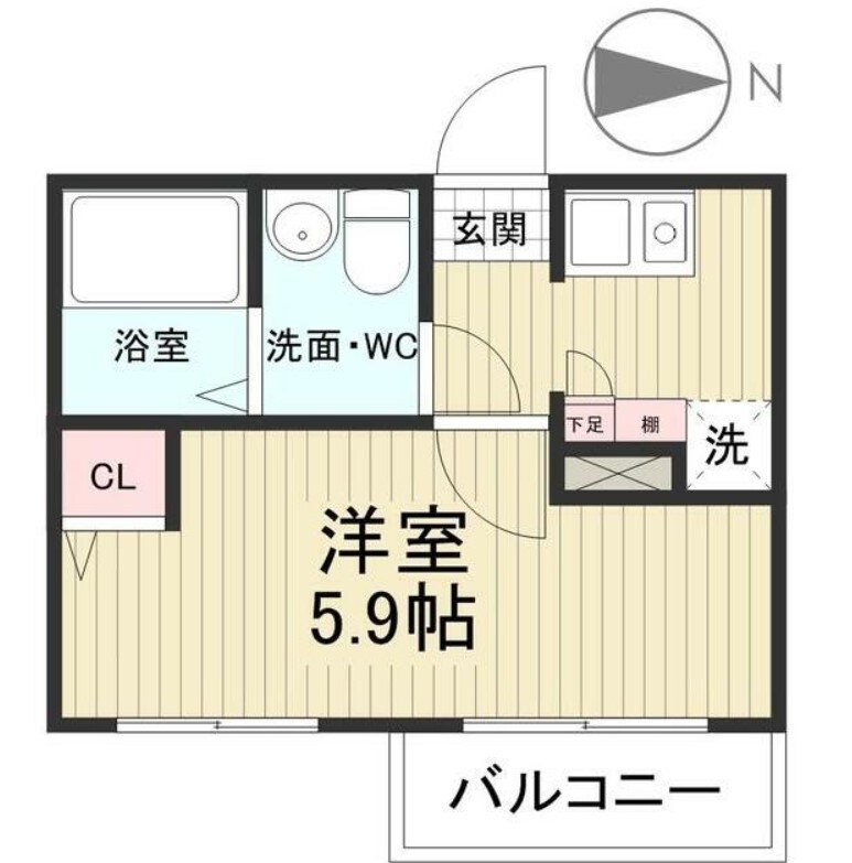 ブルーム浦和元町の物件間取画像