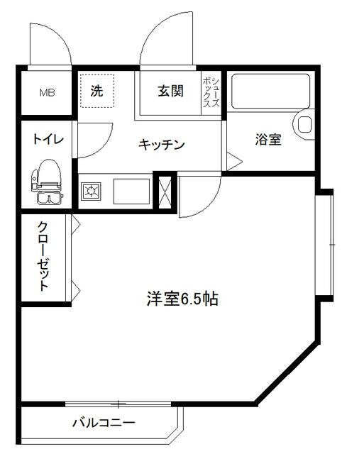 パークアベニュー東大宮の物件間取画像