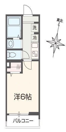 MELDIA西浦和Ⅳの物件間取画像