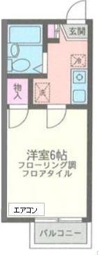 武蔵小山駅 徒歩5分 2階の物件間取画像