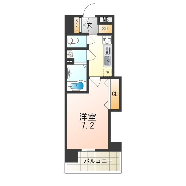 LUXENA KADOMAの物件間取画像