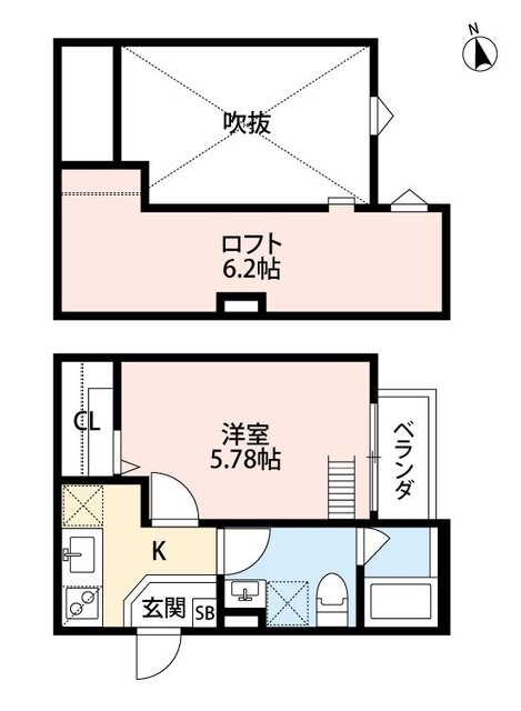 物件間取画像