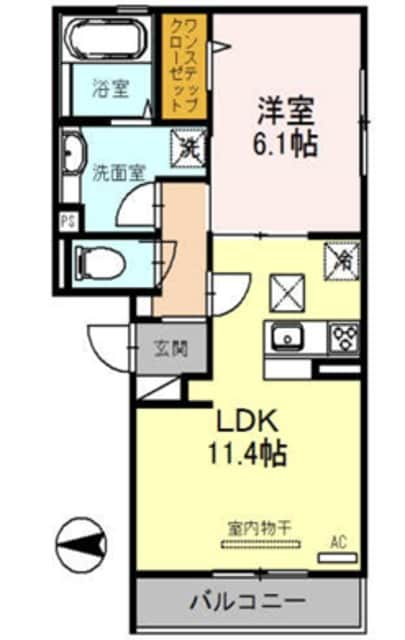 平野駅 徒歩9分 3階の物件間取画像