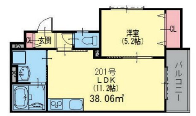 忍ケ丘駅 徒歩4分 1階の物件間取画像