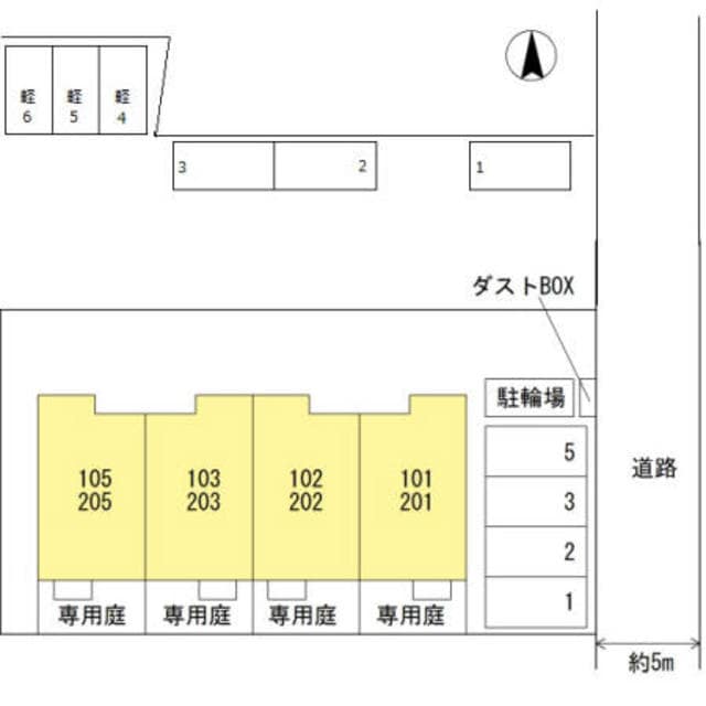 住道駅 バス20分  阪奈中垣内下車：停歩2分 2階の物件外観写真