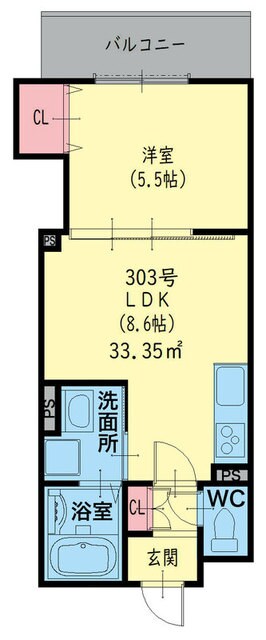 寝屋川市駅 徒歩12分 3階の物件間取画像