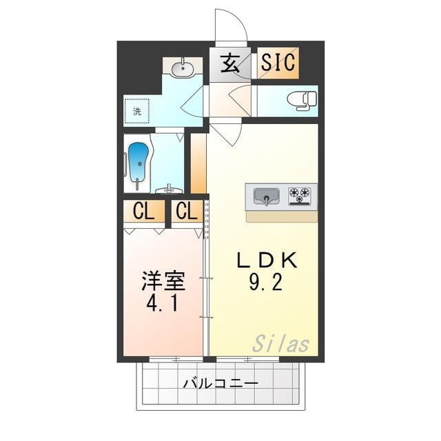 蒲生四丁目駅 徒歩3分 3階の物件間取画像