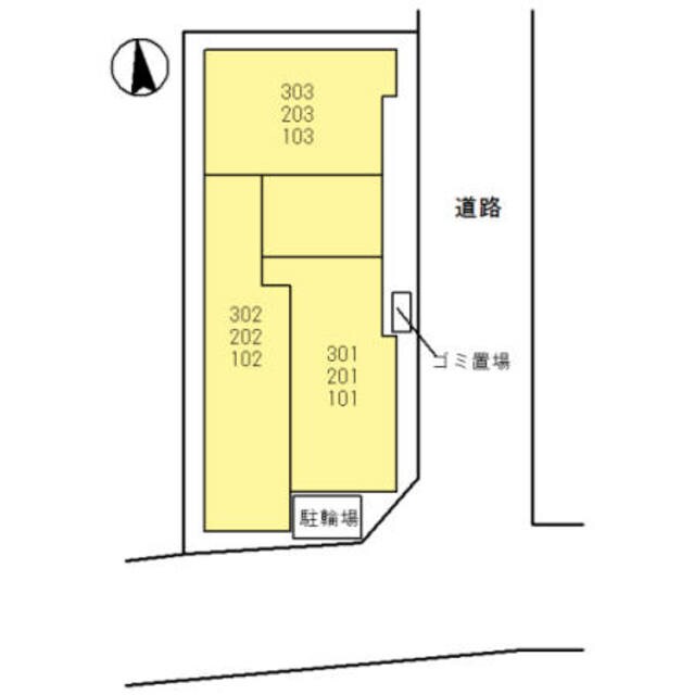 吉田駅 徒歩3分 1階の物件外観写真