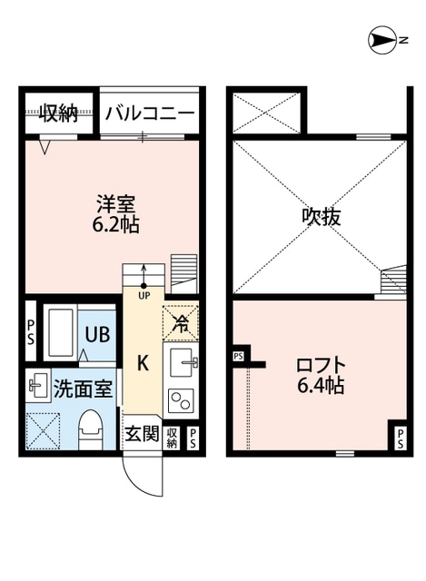 今里駅 徒歩8分 2階の物件間取画像