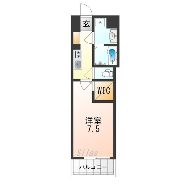 都島駅 徒歩3分 3階の物件間取画像