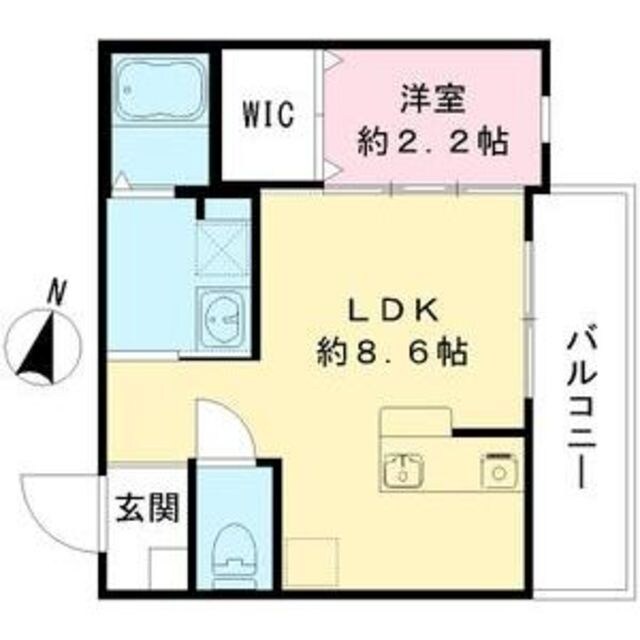 香里園駅 徒歩4分 2階の物件間取画像