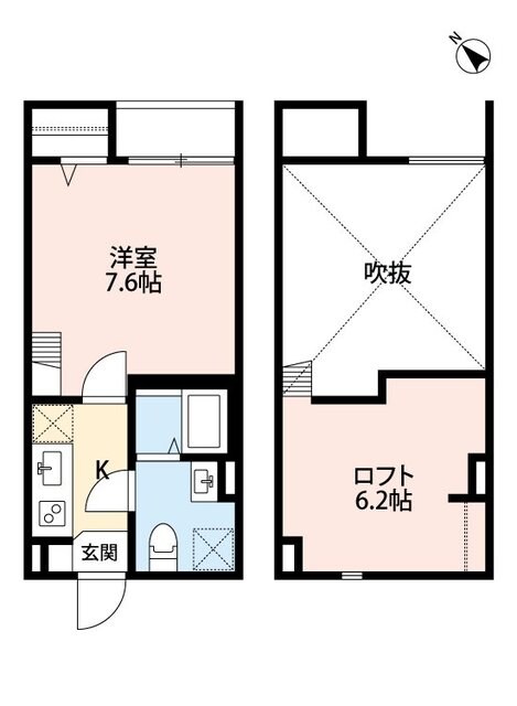 出来島駅 徒歩9分 2階の物件間取画像