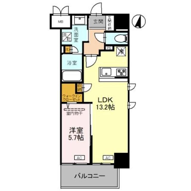 枚方市駅 徒歩3分 2階の物件間取画像