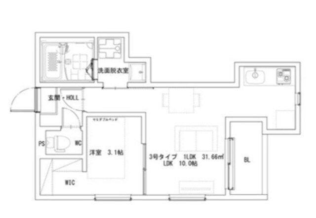 門真南駅 徒歩8分 1階の物件間取画像