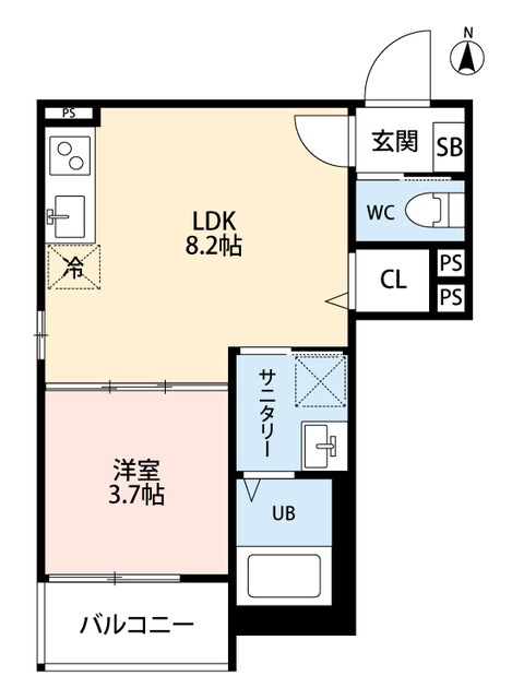 フォレスト大和田の物件間取画像