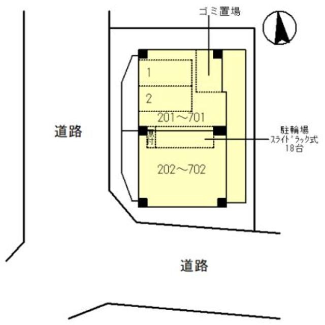 玉造駅 徒歩3分 3階の物件外観写真