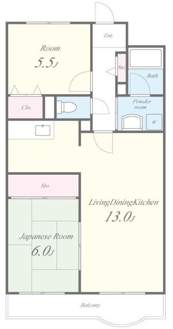 ラフィーネ香里園の物件間取画像