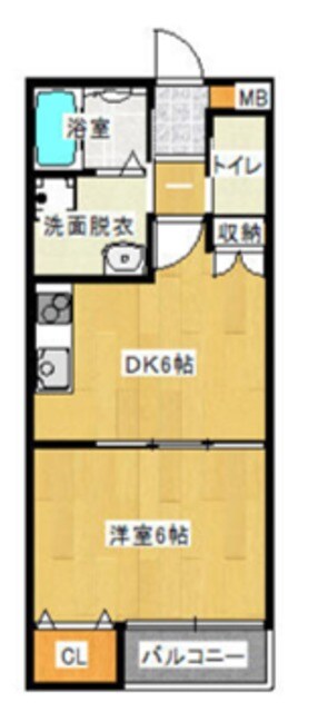 グレートヒルズ８番館の物件間取画像