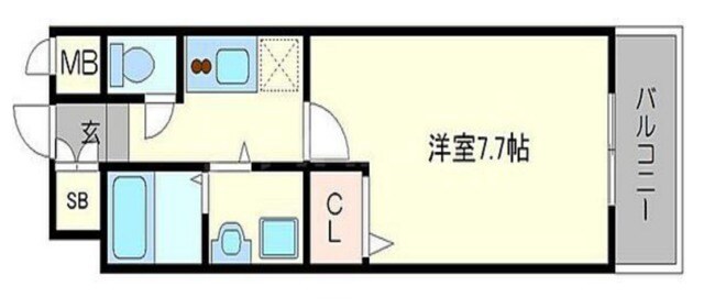 物件間取画像