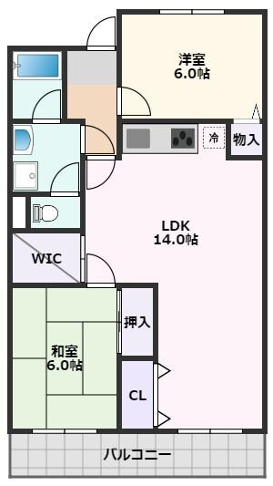 ファミールシーダの物件間取画像