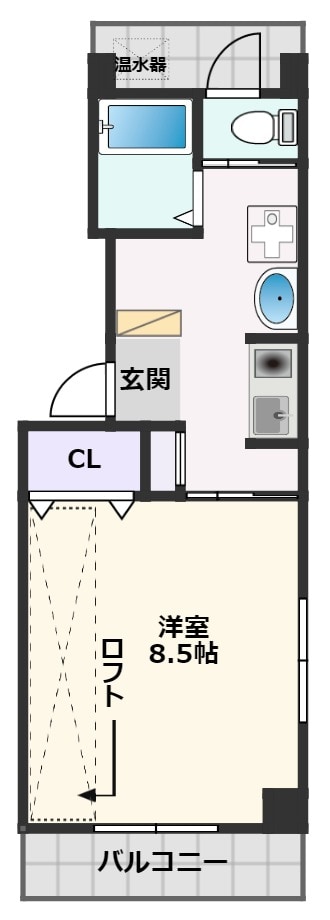 NOAH南の物件間取画像