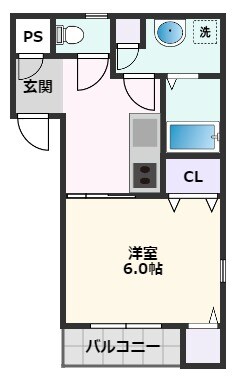 ヴィラフィ吹田元町の物件間取画像