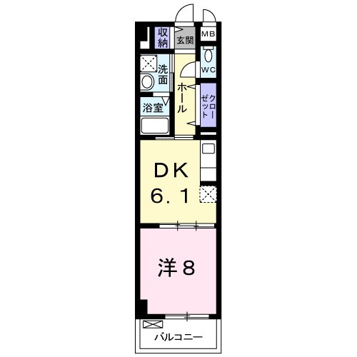 Ｈｅｉ　Ｓｔａｄｔの物件間取画像